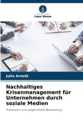 Cover: Nachhaltiges Krisenmanagement fuer Unternehmen durch soziale Medien - Verlag Unser Wissen