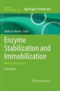 Cover: Enzyme Stabilization and Immobilization - Humana