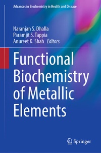 Enlarge image Cover: Functional Biochemistry of Metallic Elements - Springer