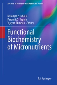 Enlarge image Cover: Functional Biochemistry of Micronutrients - Springer