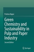 Cover: Green Chemistry and Sustainability in Pulp and Paper Industry - Springer