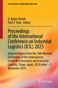 Cover: Proceedings of the International Conference on Industrial Logistics (ICIL) 2025 - Springer