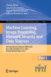 Enlarge image Cover: Machine Learning, Image Processing, Network Security and Data Sciences - Springer