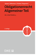 Cover: Obligationenrecht Allgemeiner Teil in a nutshell - Dike Verlag Z&uuml;rich