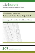 Cover: Texturen des &Ouml;ffentlichen - Wallstein