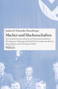 Cover: Macher und Machenschaften - Wallstein
