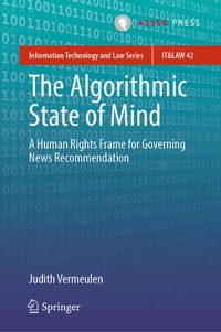 Enlarge image Cover: The Algorithmic State of Mind - T.M.C. Asser Press