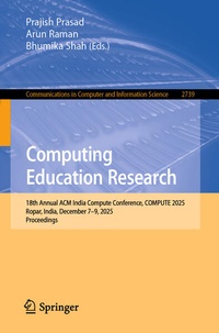 Enlarge image Cover: Computing Education Research - Springer