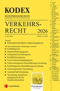 Cover: KODEX Verkehrsrecht 2026 - inkl. App - LexisNexis Verlag ARD ORAC GmbH