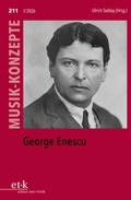Cover: George Enescu - Edition Text + Kritik