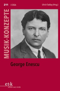 Enlarge image Cover: George Enescu - Edition Text + Kritik
