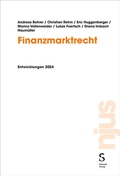 Cover: Finanzmarktrecht - St&auml;mpfli Verlag AG