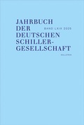 Cover: Jahrbuch der Deutschen Schillergesellschaft - Wallstein