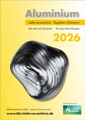 Cover: Aluminium Lieferverzeichnis 2026 - DVS Media GmbH