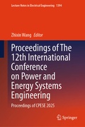 Cover: Proceedings of The 12th International Conference on Power and Energy Systems Engineering - Springer