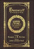 Cover: Beowulf in Prose & in Verse (Grand Type Collector's Edition) (Laminated Hardback with Jacket) Large Print - Grand Type Classics