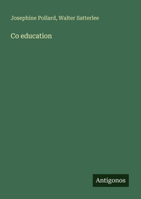 Enlarge image Cover: Co education - Antigonos Verlag
