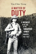 Cover: A Matter of Duty - Iseas-Yusof Ishak Institute