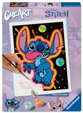Cover: CreArt, Malen nach Zahlen Adults Trend - Disney Stitch: Verloren im All - Ravensburger