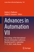 Cover: Advances in Automation VII - Springer
