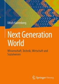 Enlarge image Cover: Next Generation World - Springer Vieweg