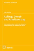 Cover: Auftrag, Dienst- und Arbeitsvertrag - Nomos