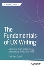 Cover: The Fundamentals of UX Writing - APress