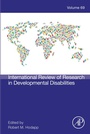 Cover: International Review Research in Developmental Disabilities - Elsevier