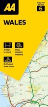 Cover: AA Road Map Wales - Automobile Association