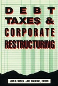 Cover: Debt, Taxes and Corporate Restructuring - Brookings Institution