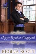 Cover: Never Beguile a Bodyguard (Fortune's Brides: Guarding Her Heart, #1) - Regina Scott