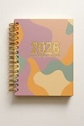 Cover: 2026 Social Media Planner Abstract Organic - Avviso Publishing