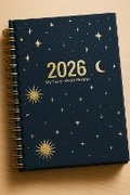 Cover: 2026 Social Media Planner Celestial Glow - Avviso Publishing