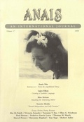 Cover: ANAIS: An International Journal, Vol. 17 - Sky Blue Press LLC