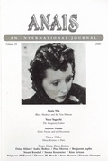 Cover: ANAIS: An International Journal, Vol. 18 - Sky Blue Press LLC