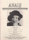Cover: ANAIS: An International Journal, Vol. 12 - Sky Blue Press LLC