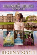 Cover: A Country House Sampler: Three Sweet Regency Romances - Regina Scott