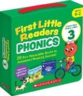 Cover: First Little Readers: Phonics Set 3 / Variant Vowels & More (Single-Copy Set): 20 Decodable Books for Beginning Readers - Scholastic Teaching Resources