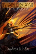 Cover: Stained Glass Monsters (Eferum, #1) - Andrea K H&ouml;st