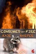Cover: Consumed by Fire (Necromancer, #6) - Kaje Harper