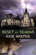Cover: Beset by Demons (Necromancer, #5) - Kaje Harper