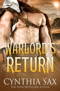 Cover: Warlord's Return (Chamele Barbarian Warlords, #6) - Cynthia Sax