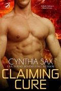 Cover: Claiming Cure (Dauntless Cyborgs, #3) - Cynthia Sax