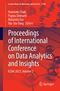 Cover: Proceedings of International Conference on Data Analytics and Insights - Springer