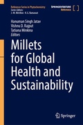 Cover: Millets for Global Health and Sustainability - Springer