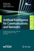 Cover: Artificial Intelligence for Communications and Networks - Springer