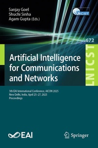 Enlarge image Cover: Artificial Intelligence for Communications and Networks - Springer