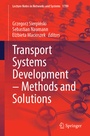 Cover: Transport Systems Development - Methods and Solutions - Springer