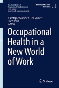 Enlarge image Cover: Occupational Health in a New World of Work - Springer
