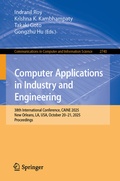 Cover: Computer Applications in Industry and Engineering - Springer